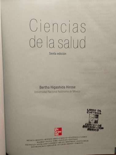 Ciencias De La Salud (Usado)