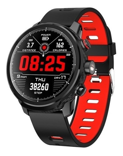 Reloj inteligente rojo L5 Sport Heart Rate