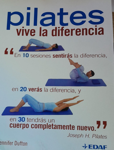 Pilates Vive La Diferencia - Jennifer Dufton - Edaf 