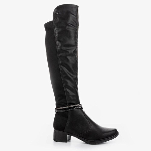 Imagem 6 de 6 de Bota Feminina Montaria Mississipi Salto Grosso Berteli