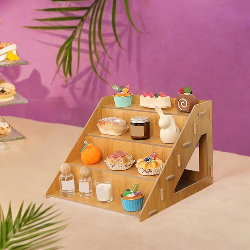 Organizador De Soporte De Pastel 4 Capas Rack De Postres