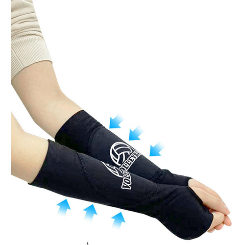 2x Guantes De Manga De Brazo De Voleibol Protectores De