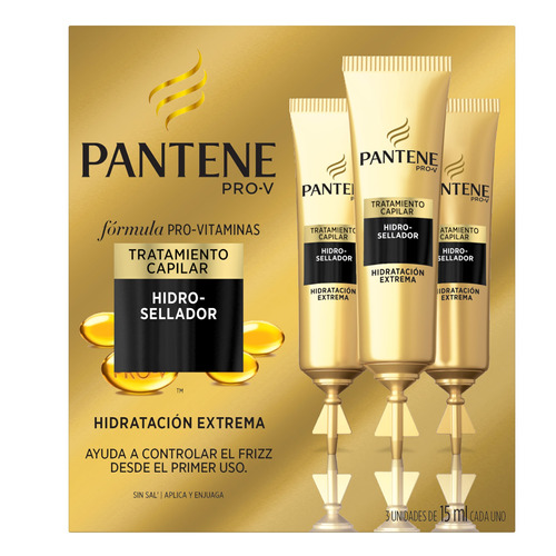  Ampolla Pantene Pro-V Hidratación Extrema de 45mL