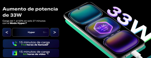 Celular Gamer Infinix Hot 50 Pro 256 Gb / 8gb + 8gb Dual Sim Gris
