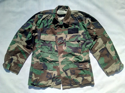 Us Air Force Camisola Militar Táctica Camuflaje Woodland 