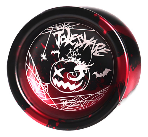 Mágico Yoyo Professional Lake Alloy - Alta Performance Cor Halloween Vermelho