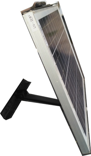 Imagen 1 de 6 de Soporte Para Panel Solar Hasta 180w Pared O Poste Vertical