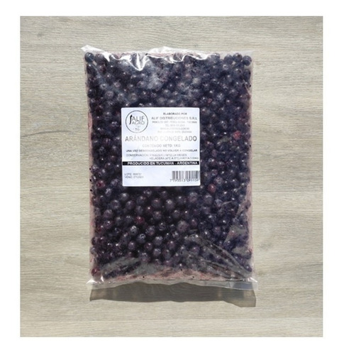 Frutilla Entera Congelada I 1kg I Frutas Congeladas Iqf