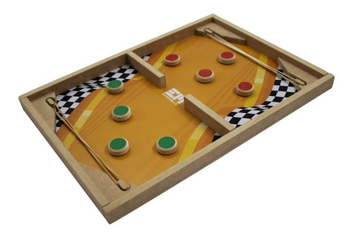 Rebatida Competição Times Brinquedo Tabuleiro Madeira