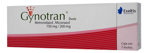 Gynotran Óvulo 750 Mg/200 Mg, 7 Óvulos