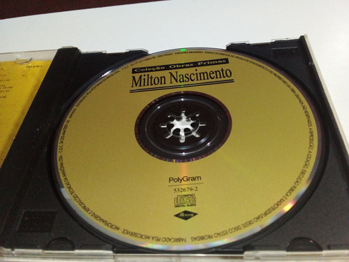 Cd Milton Nascimento (col.obras-primas) Seminovo. (Usado)