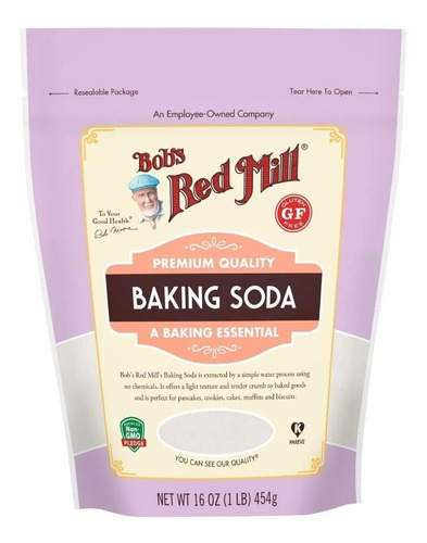 Bob's Red Mill Baking Soda 454 Grs 