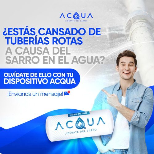 Acqua Cap 8500 Para Aljibe/cisterna De 7,500 A 9,500 Litros