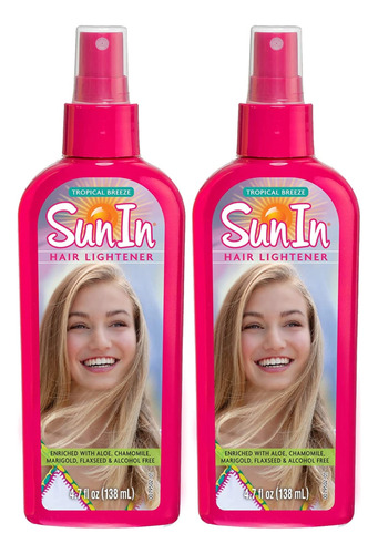 Sun En El Cabello Lightener, Original, 4.7&nbsp;onzas (pack.