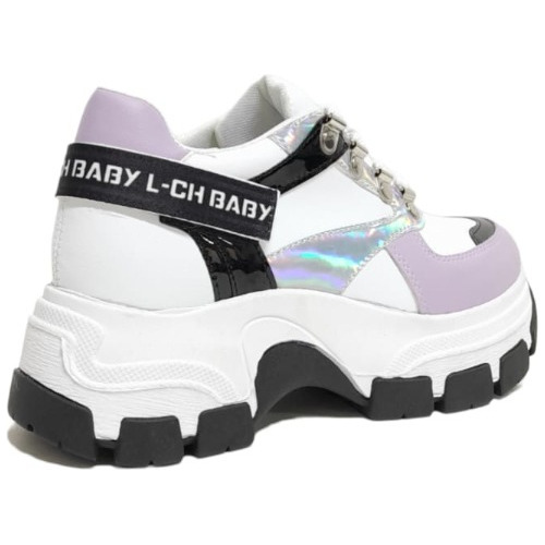 Imagen 4 de 5 de Zapatillas Damon Blanco/lila