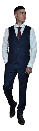 Traje Ambo 3 Piezas Importado Chaleco Saco Y Pantalon