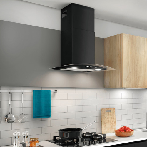 Coifa Franke Classic De Parede Em Aço Inox Preto 60cm 127v