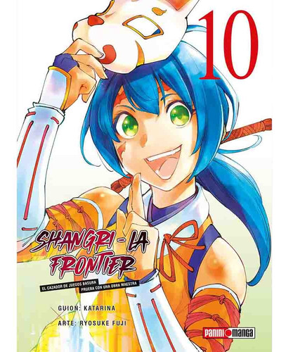 Shangri La Frontier 10, De Fuji, Ryosuke. Shangri La Frontier Editorial Panini Manga Argentina, Tapa Rustica Con Sobrecubierta, Edición 1 En Español, 2024