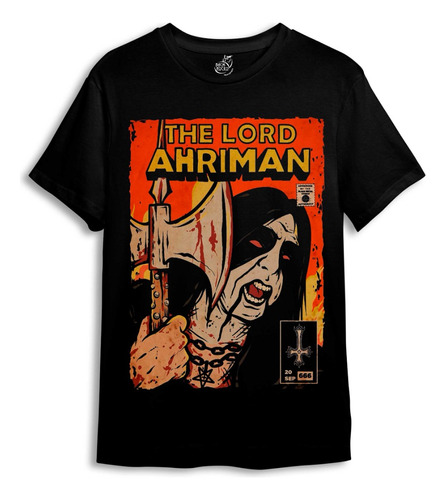 Camisetas Comics Rock The Lord Ahriman