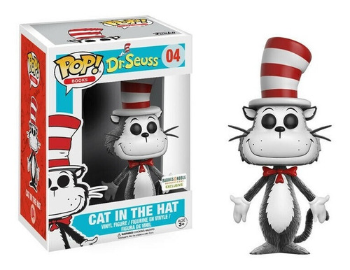 Funko Pop Dr. Seuss The Cat In The Hat Flocked Barns & Noble