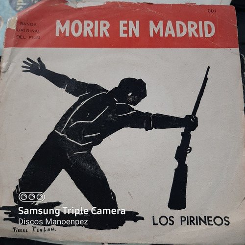 Simple Sobre Banda Original Morir En Madrid Los Pirineos C24