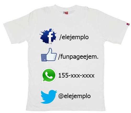 Remeras Estampadas Publicidad Publicitarias Datos Empresa!