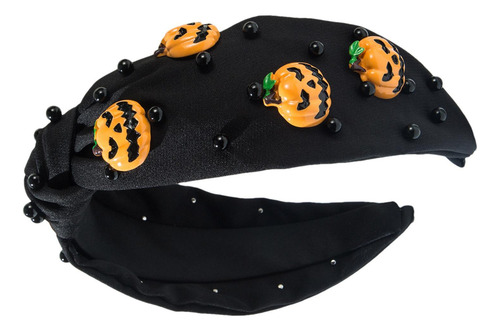 Diadema De Calabaza De Halloween Diadema De Halloween Knotte