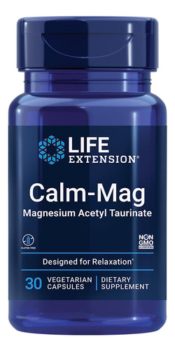 Calm-mag 30caps Calm Mag, Life Extension