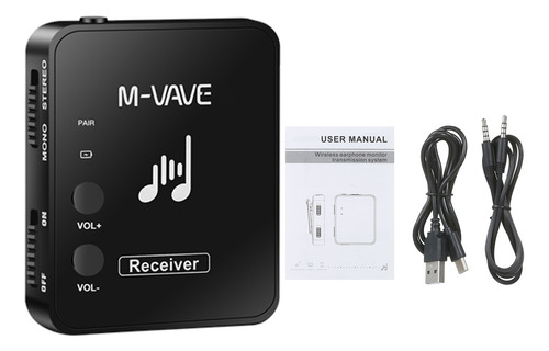 Receptor Ear M-vave Recarregável De Transmissão Sem Fio Of