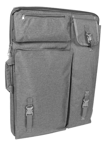 Bolsa De Viaje Gris Para Dibujar, Multifunción, Grande, 4k,