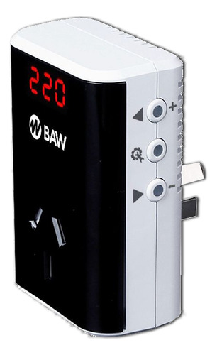 Protector De Tensión Baw Con Voltímetro Rumtf-10ad