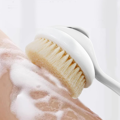 Depurador Corporal Cepillo De Baño Mango Largo Cerdas Rígida Color Nombre Del Diseño