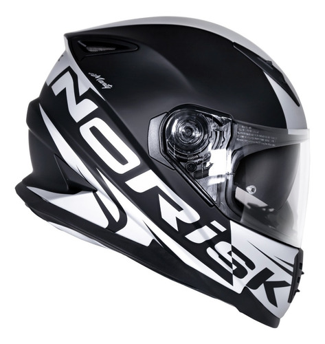 Imagem 5 de 10 de Capacete Moto Norisk Ff302 Com Viseira Solar