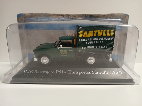 Autos Inolvidables Argentinos Salvat Escala 1.43 Fallados Ime Rastrojero P64 Transportes Santulli 1967