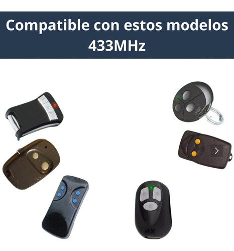 Control Remoto Copiador Porton Ht Alarma Linea Premium X20