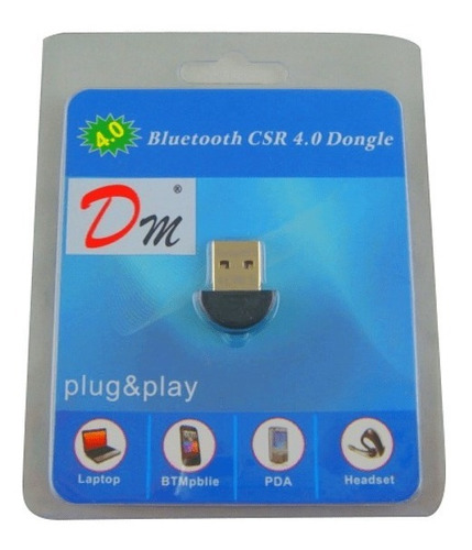 Transmisor Adaptador Antena Bluetooth Usb 4.0 Dongle