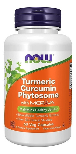 Turmeric Curcumin Phytosome 60caps Now,