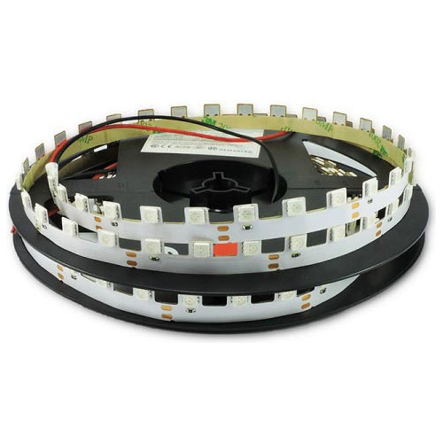 Tira Led Smd 5050 De Costado Flexible Individual Rojo 72w