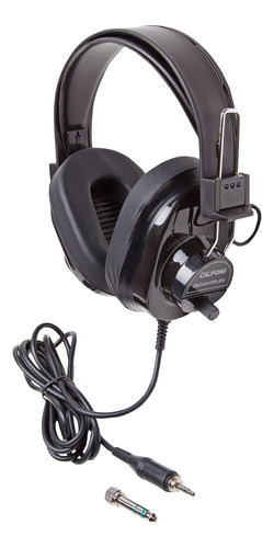 Califone 2924avps-bk Auriculares Estéreo Lujo Colocar Sobre