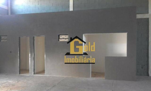 Galpão Para Alugar, 300 M² Por R$ 3.000/mês - Vila Carvalho - Ribeirão Preto/sp - Ga0083