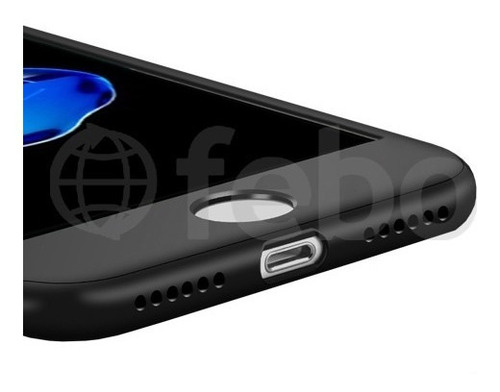 Carcasa Protector Full 360 + Vidrio Templado iPhone 7