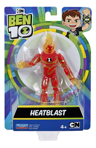 Ben 10 Heatblast - Figura Básica
