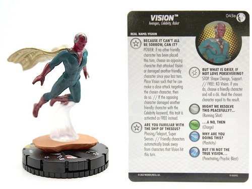 Heroclix Vision #043a Marvel Studios Disney Plus