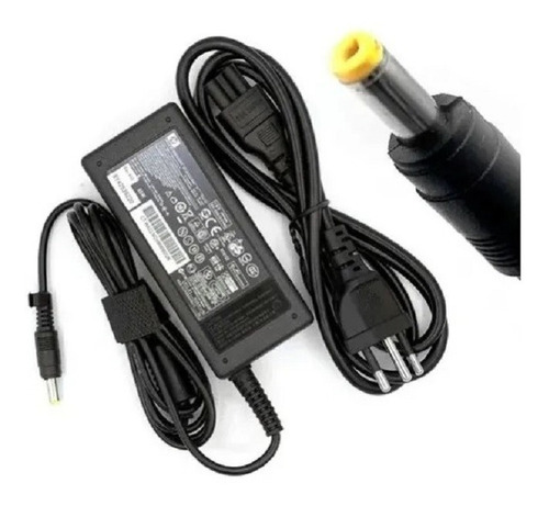 Fonte Carregador Notebook Hp 18.5v 3.5a 65w Pino Amarelo