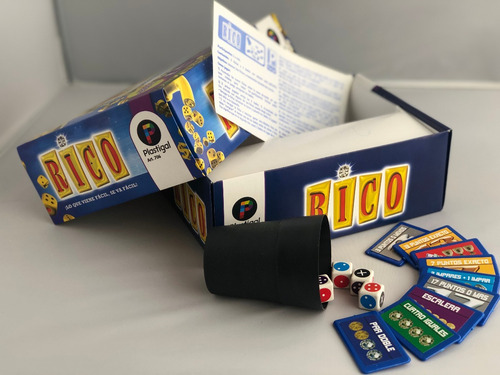 Imagen 3 de 4 de Juego De Mesa Rico ¡lo Que Viene Facil Se Va Facil!
