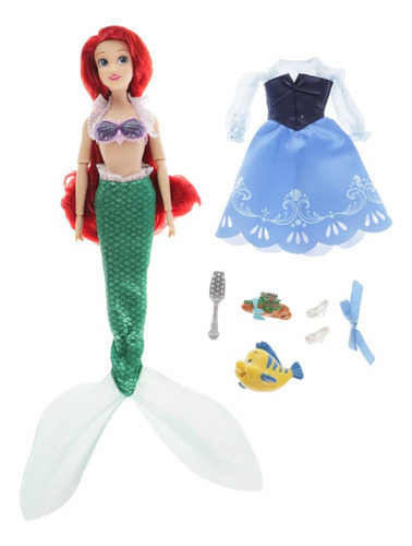 Princesa Ariel La Sirenita Set De Disney