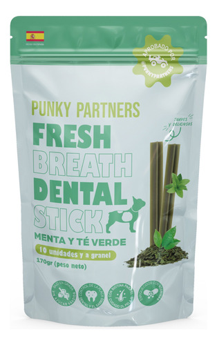 Fresh Breath Dental Stick - 10 Sticks - Snacks Mascotas