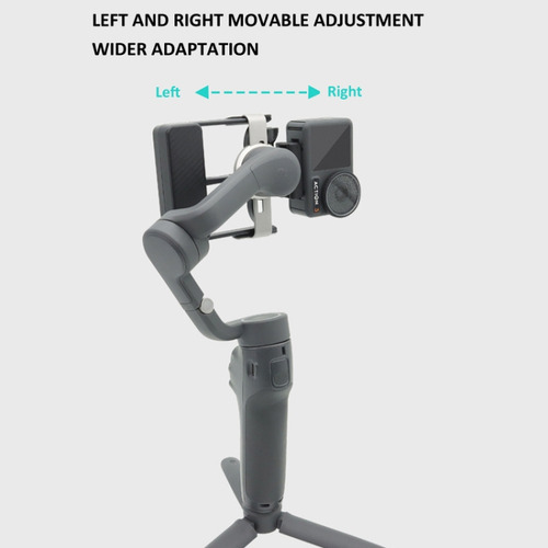 Adaptador Negro Para Dji Osmo 6/5/4/3 A Gopro Dji Action