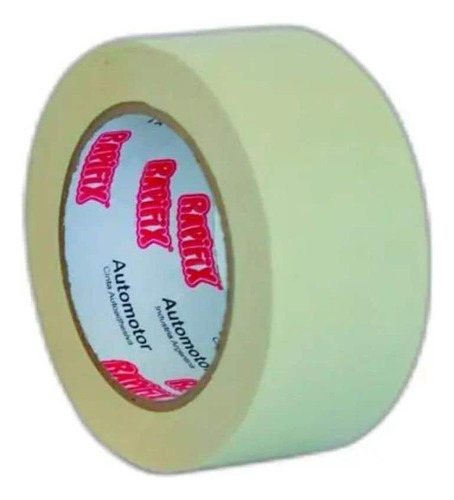 Cinta De Papel Enmascarar Rapifix 36mm X 50mt Caja 24 Rollos