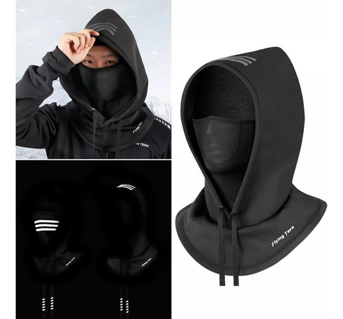 A Mask Man Para Clima Frío A Negro 1 Con Red 2024